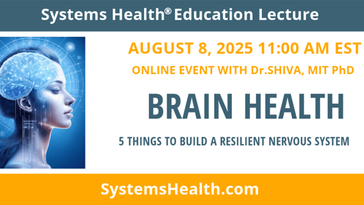 Systems Health® Lecture